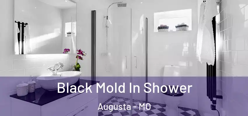  Black Mold In Shower Augusta - MO