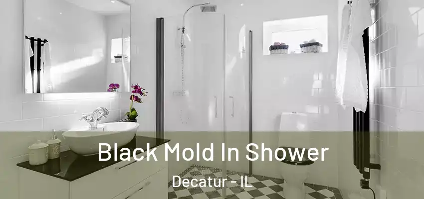  Black Mold In Shower Decatur - IL