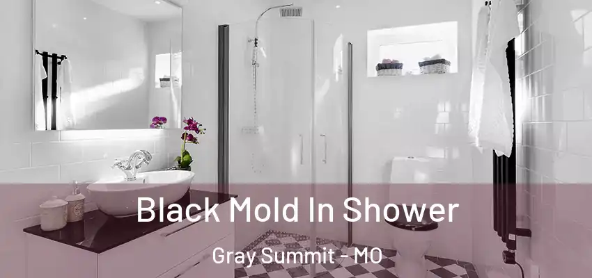  Black Mold In Shower Gray Summit - MO