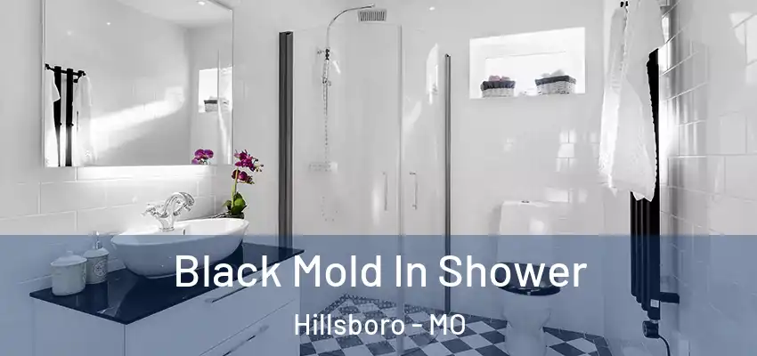  Black Mold In Shower Hillsboro - MO