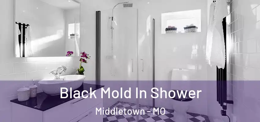  Black Mold In Shower Middletown - MO
