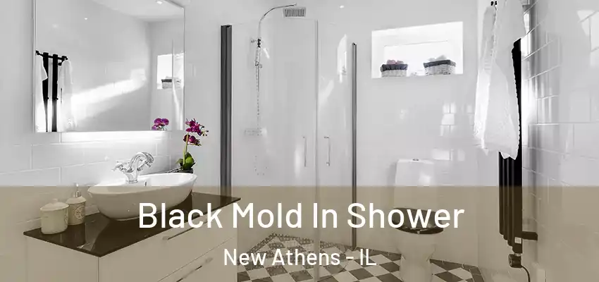  Black Mold In Shower New Athens - IL