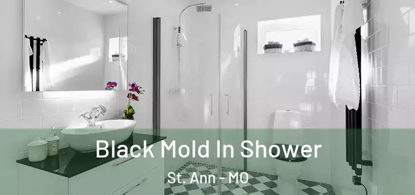  Black Mold In Shower St. Ann - MO
