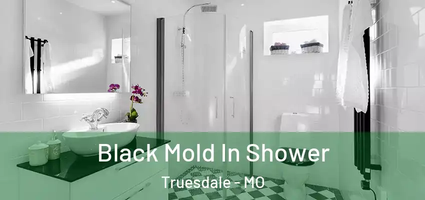  Black Mold In Shower Truesdale - MO