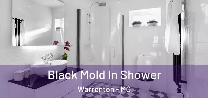  Black Mold In Shower Warrenton - MO