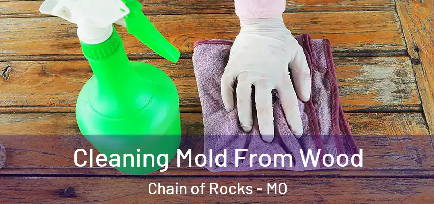  Cleaning Mold From Wood Chain of Rocks - MO