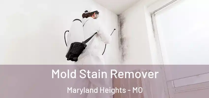  Mold Stain Remover Maryland Heights - MO